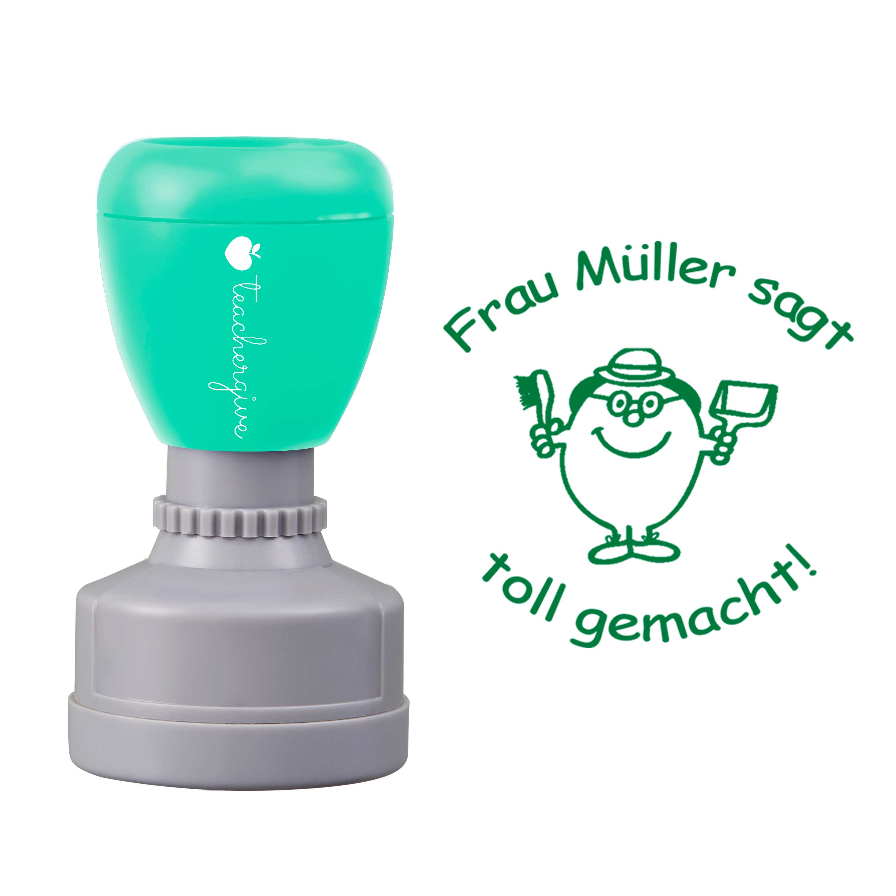 Personalisiert toll gemacht Lehrer Stempel