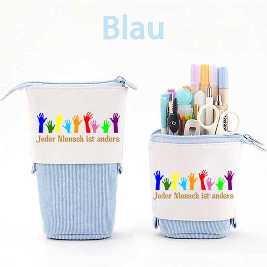 Jeder Mensch Ist Anders Bunte Hände Federmäppchen Mäppchen