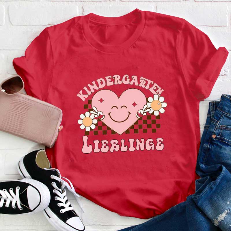 Kindergarten Lieblinge Lehrer T-Shirt