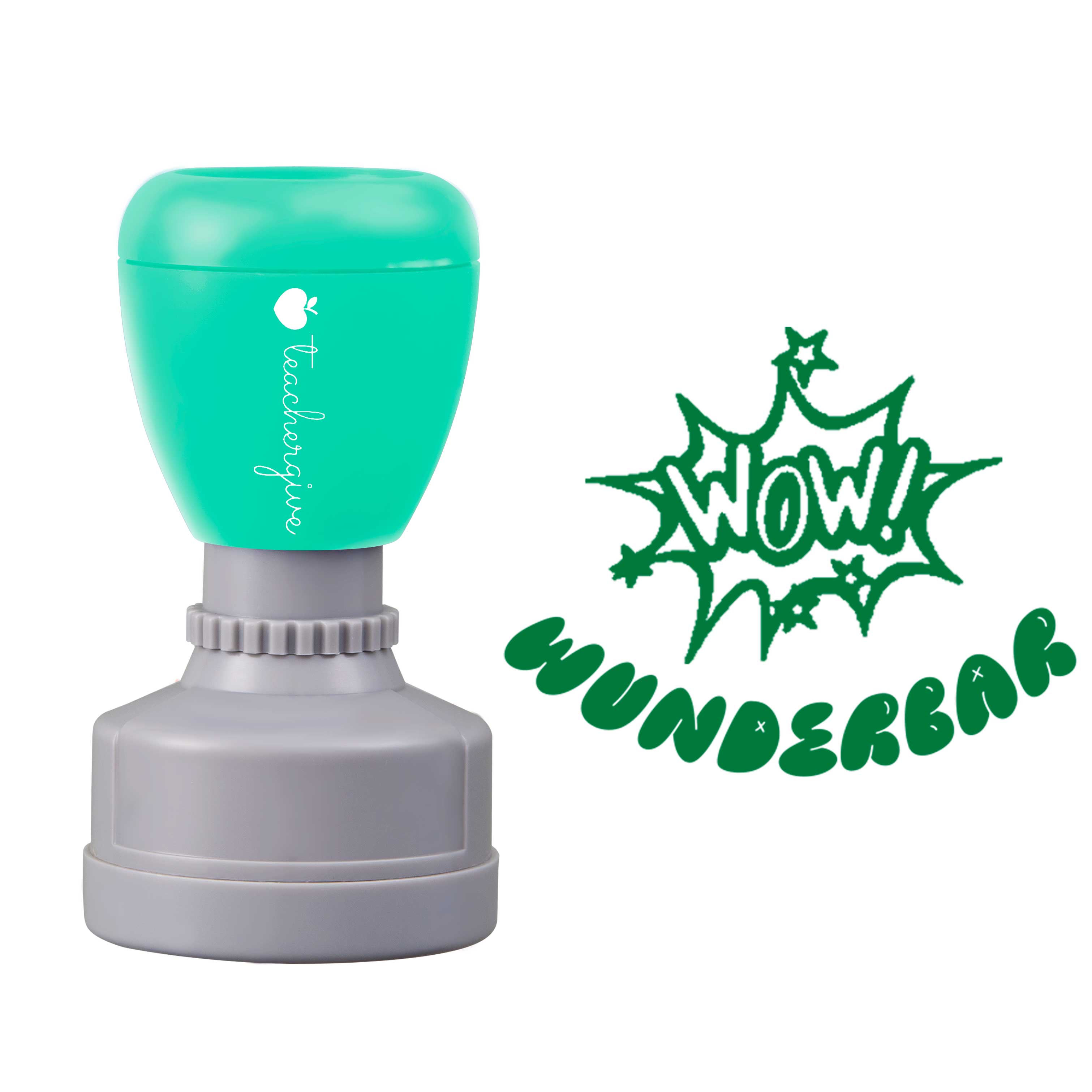 Wow Wunderbar Lehrer Stempel