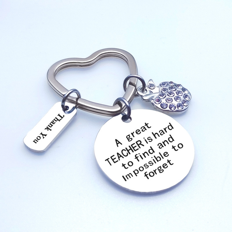 Teacher Plant Seeds Keychain