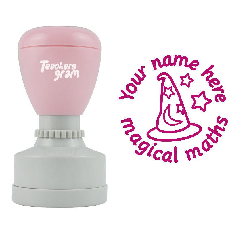 Personalized Magical Maths Stamp