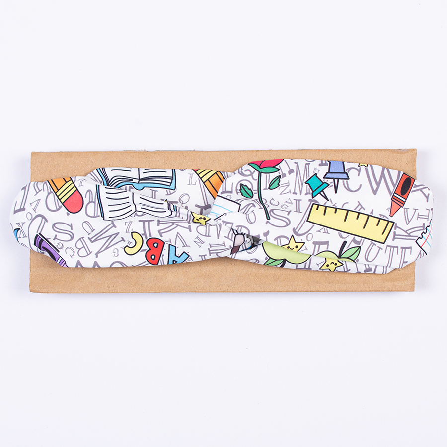 Cute Apple Ruler Pencil Headband