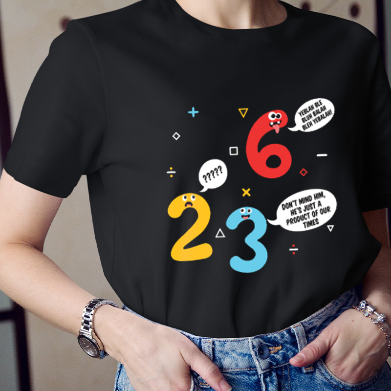 Cute Number Math T-Shirt