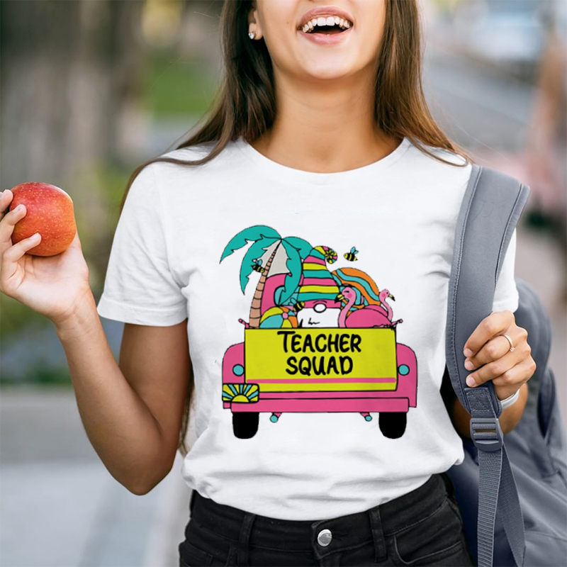 Teacher Squad Car T-Shirt