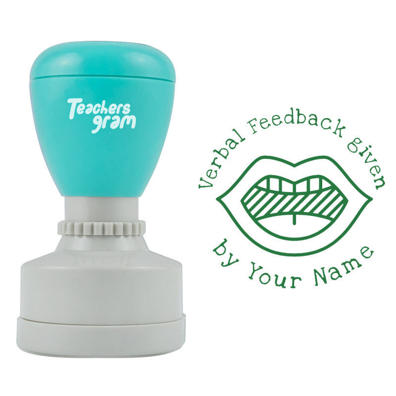 Personalized Verbal  Feedback Given Stamp