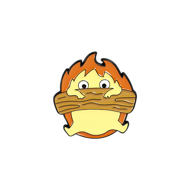 Flaming Monkey Pin Set