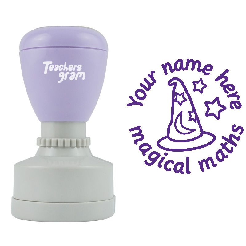Personalized Magical Maths Stamp