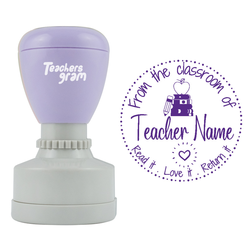 Personalized From The Classroom Stamp