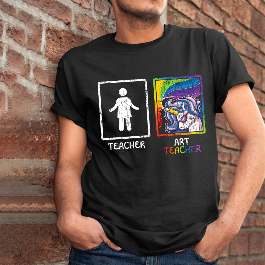 Teacher And Art Teacher T-Shirt