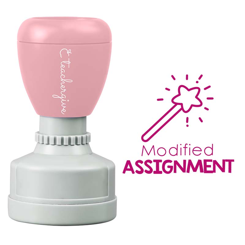 Modified Assignment Teacher Stamp