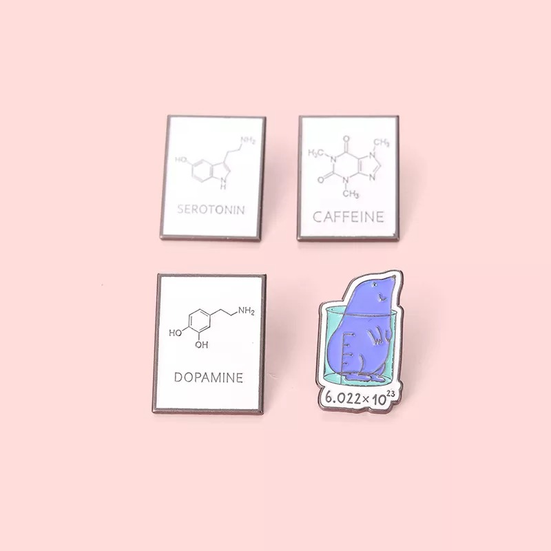 Reduzierte chemische Gleichung Pin-Set