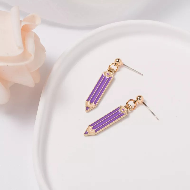 Colorful Pencil Fashion Earrings