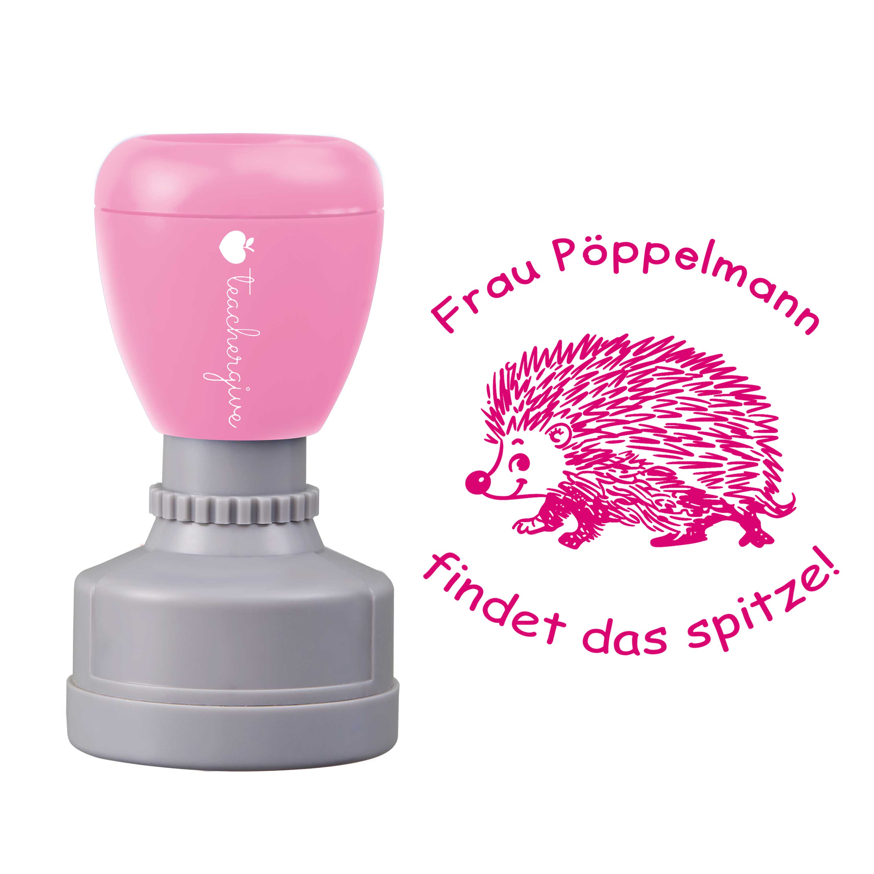 Personalisiert findet das spitze Lehrer Stempel