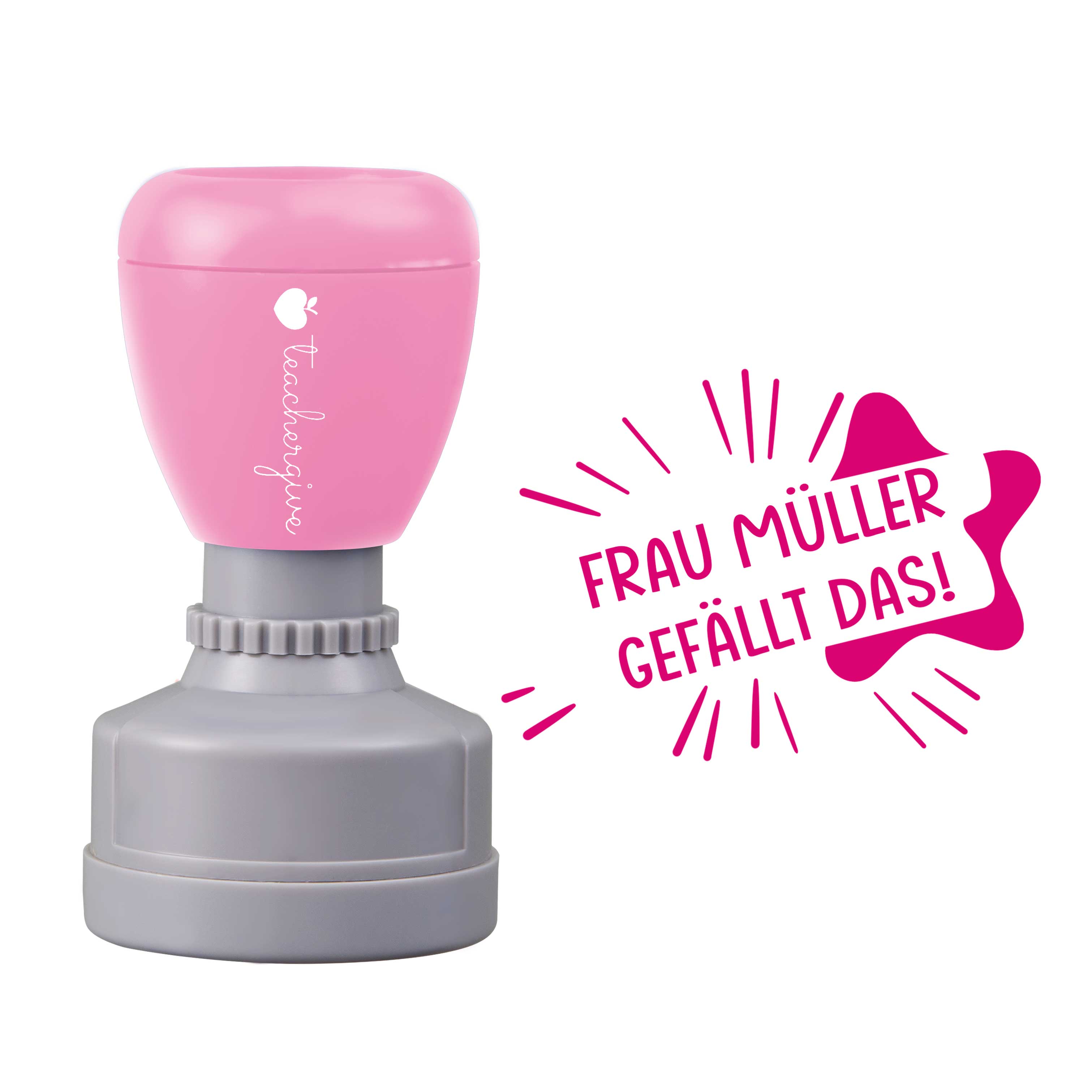 Personalisiert Name Gefällt Das Lehrer Stempel