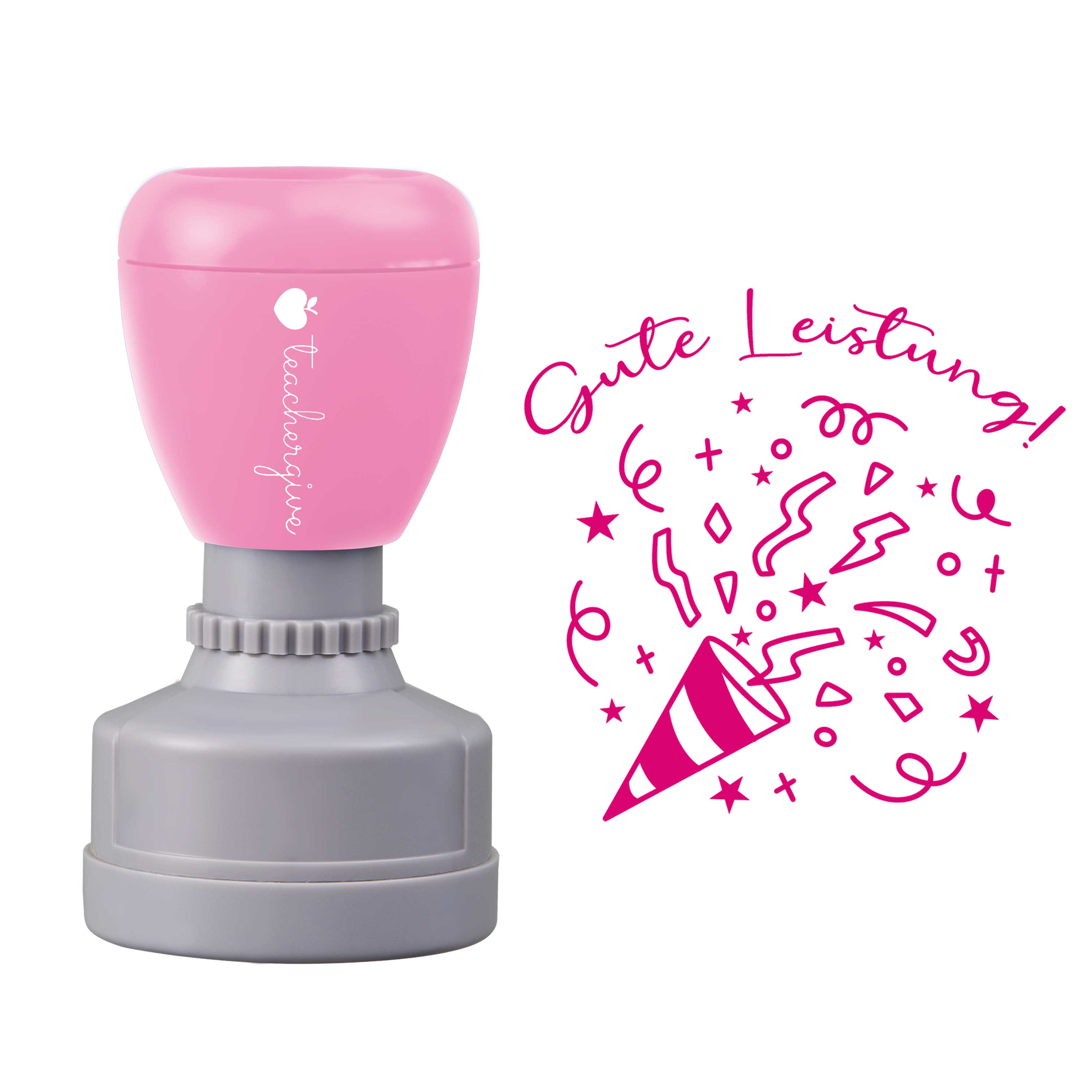 Gute Leistung Lehrer Stempel