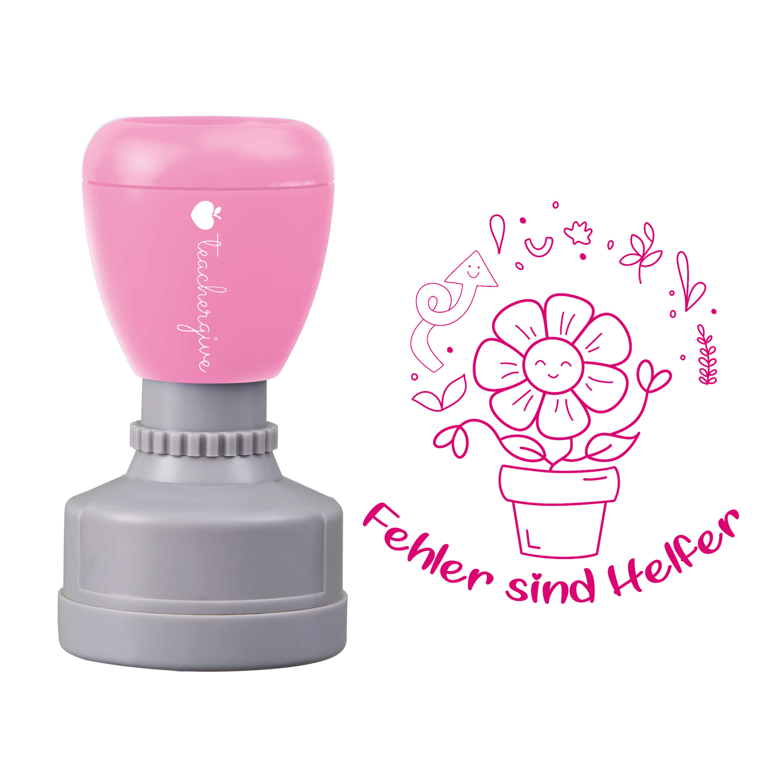 Fehler Sind Helfer Lehrer Stempel