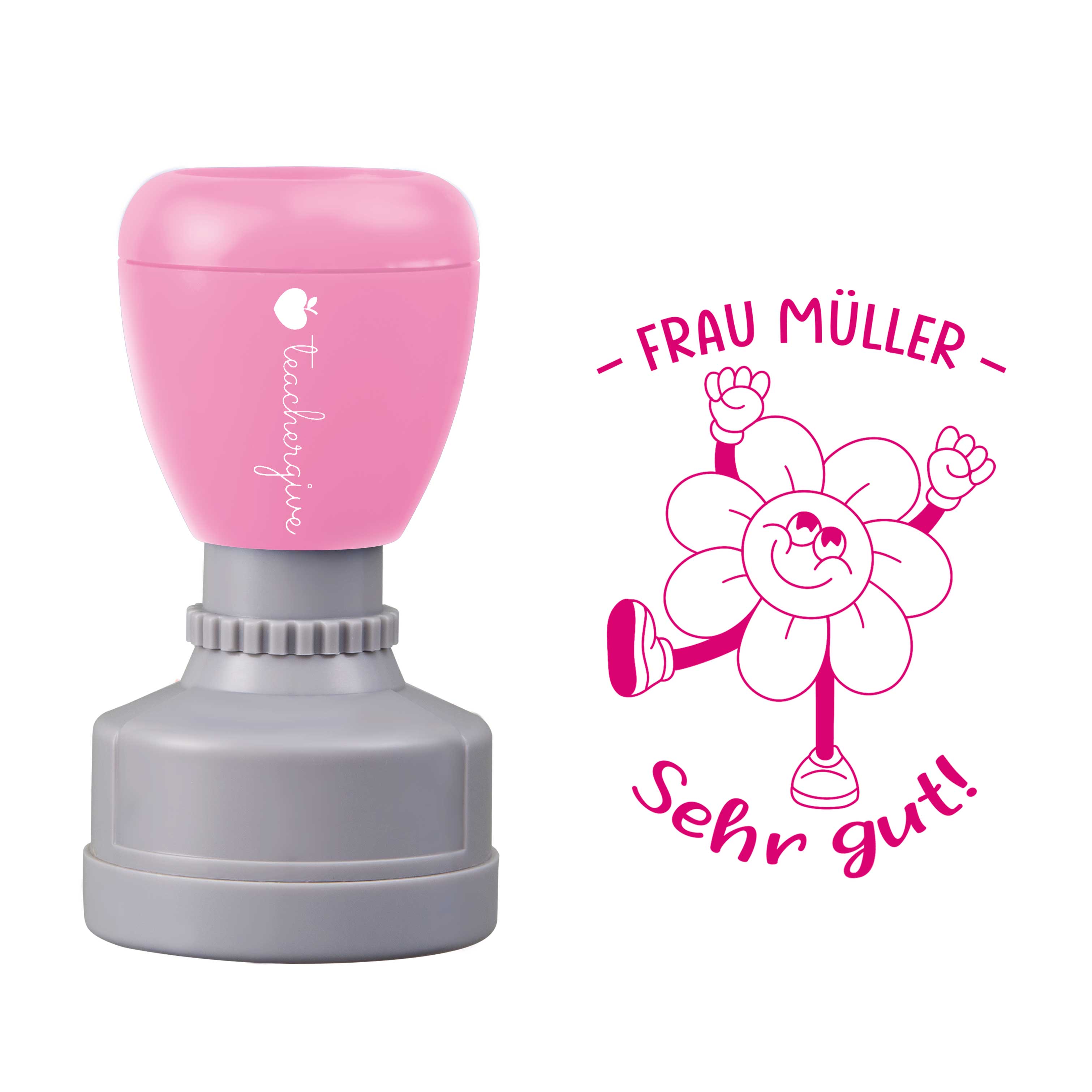 Personalisiert sehr gut Lehrer Stempel