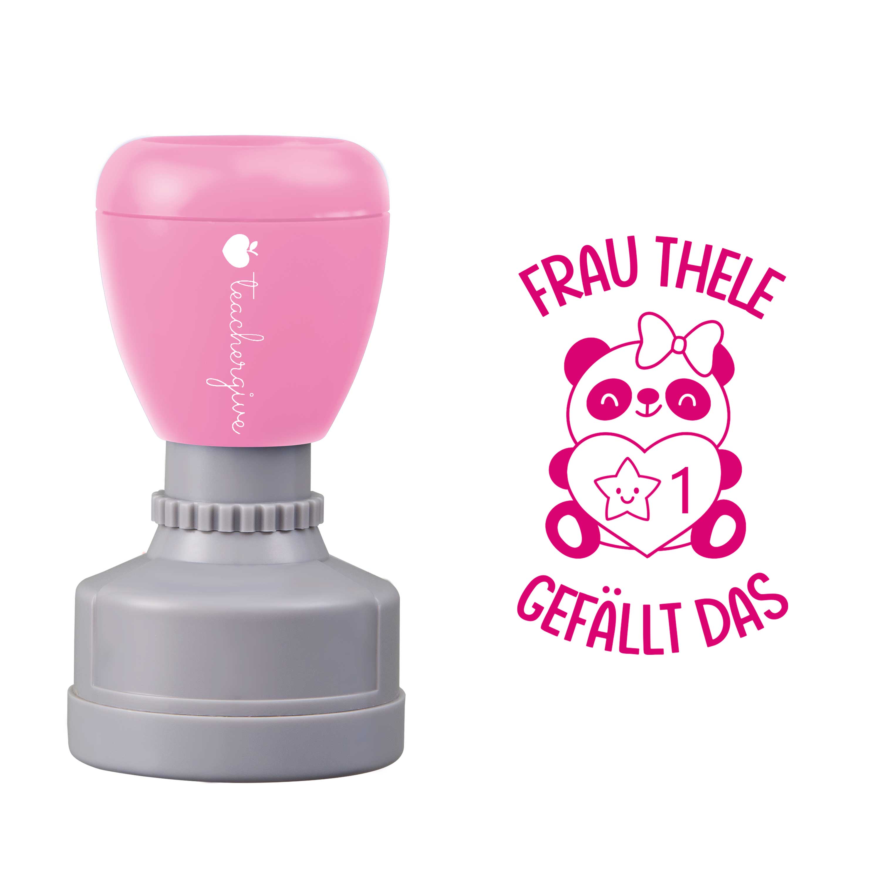 Personalisiert Gefällt Das Lehrer Stempel