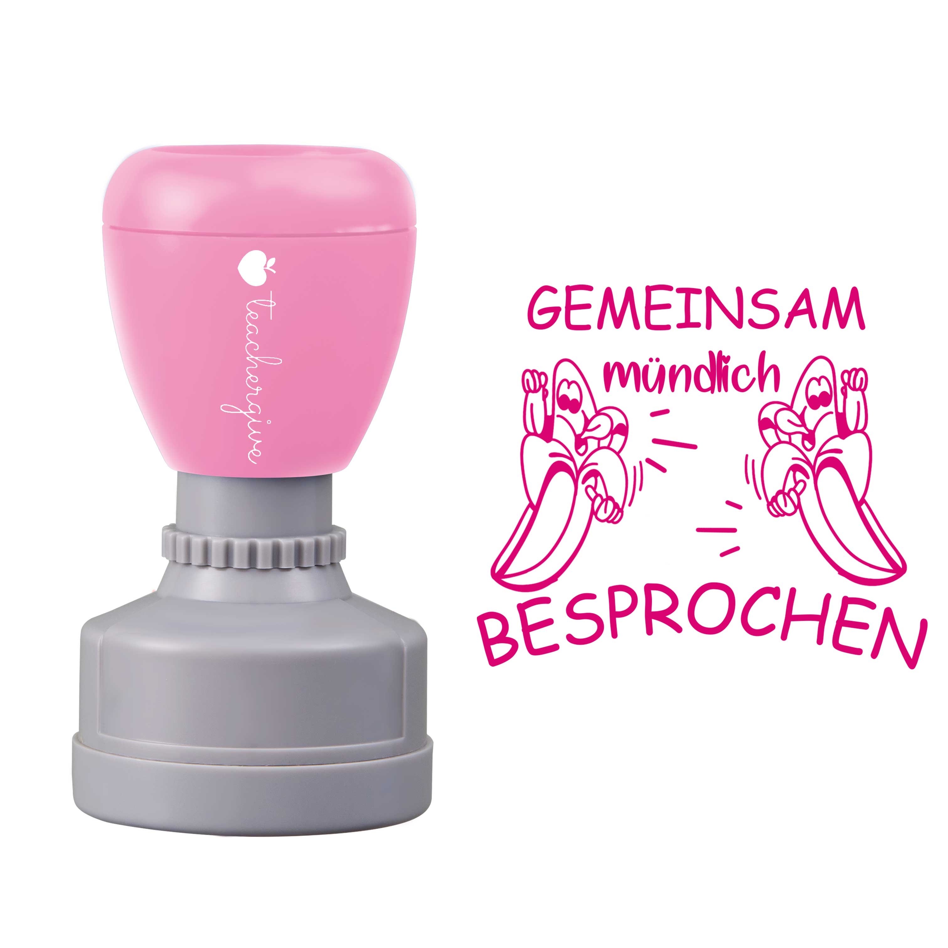 Gemeinsam Mündlich Besprochen Lehrer Stempel