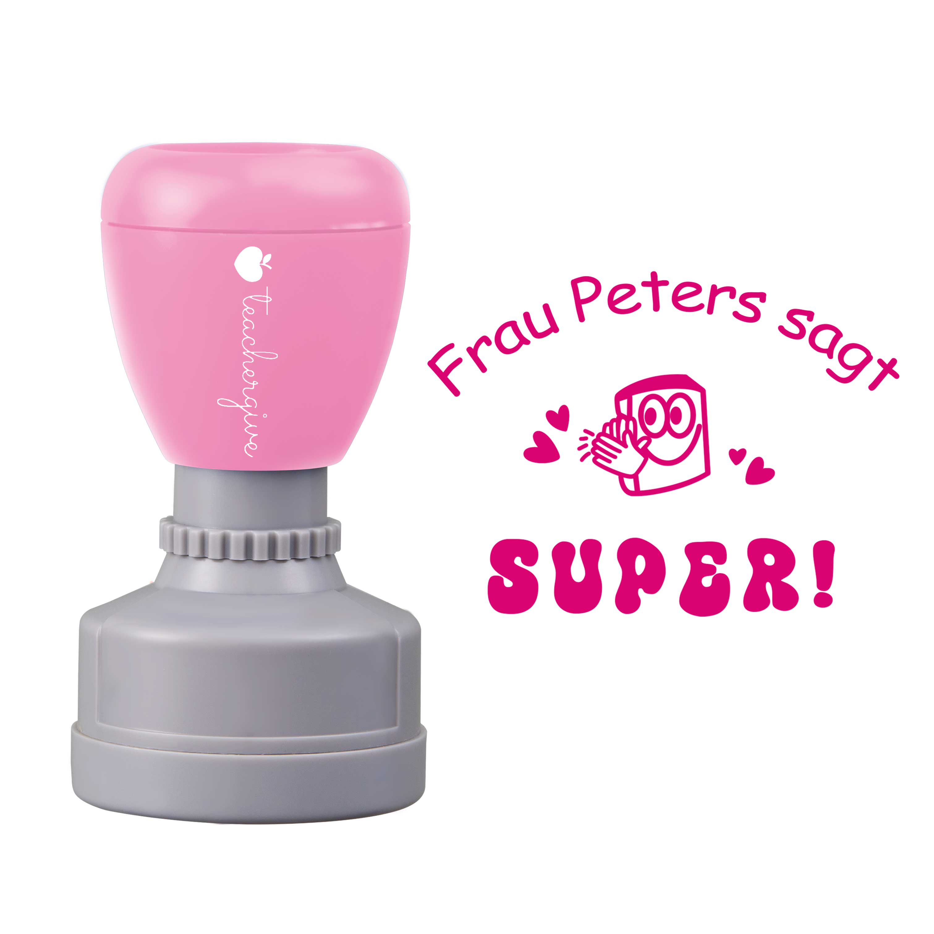 Personalisiert Super Lehrer Stempel