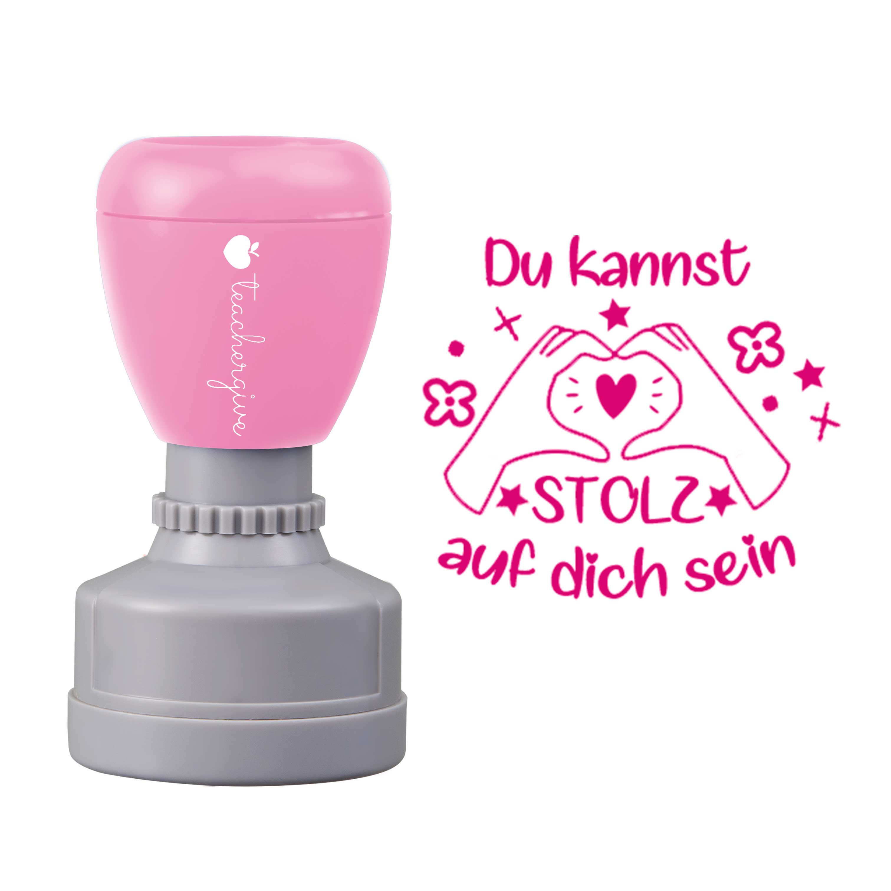 Du Kannst Stolz Auf Dich Sein Lehrer Stempel