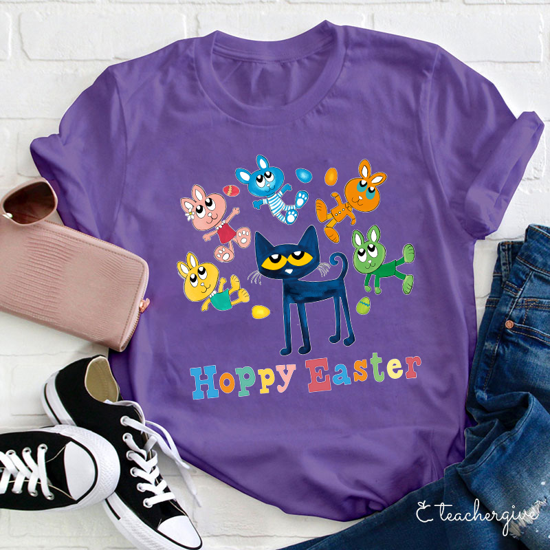 Hoppy Easter Teacher T-Shirt
