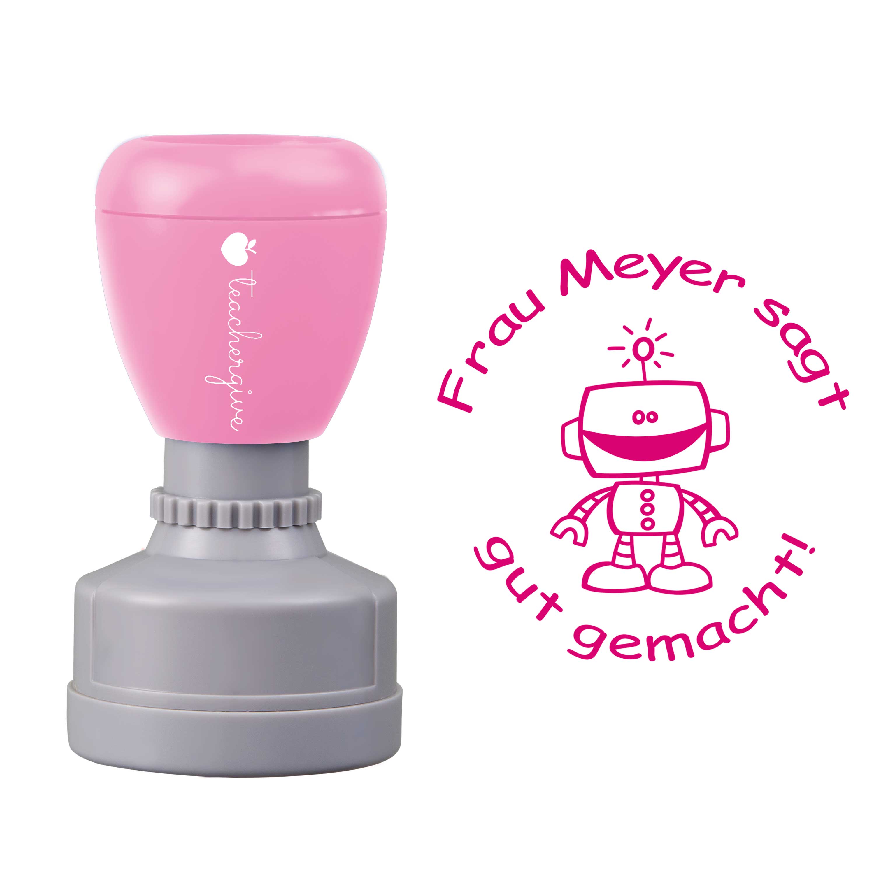 Personalisiert Sagt Gut Gemacht Lehrer Stempel