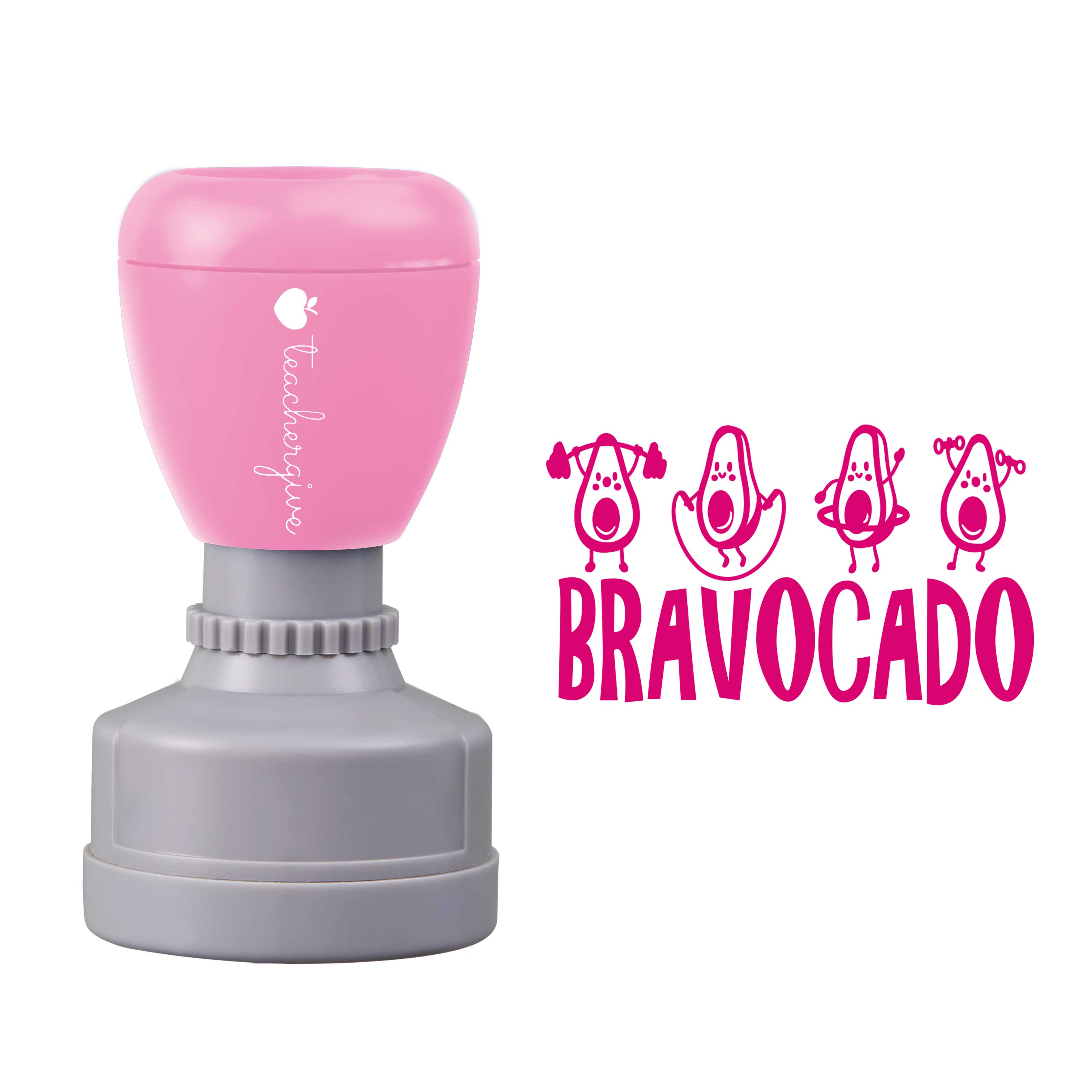 Bravo Bravocado Lehrer Stempel