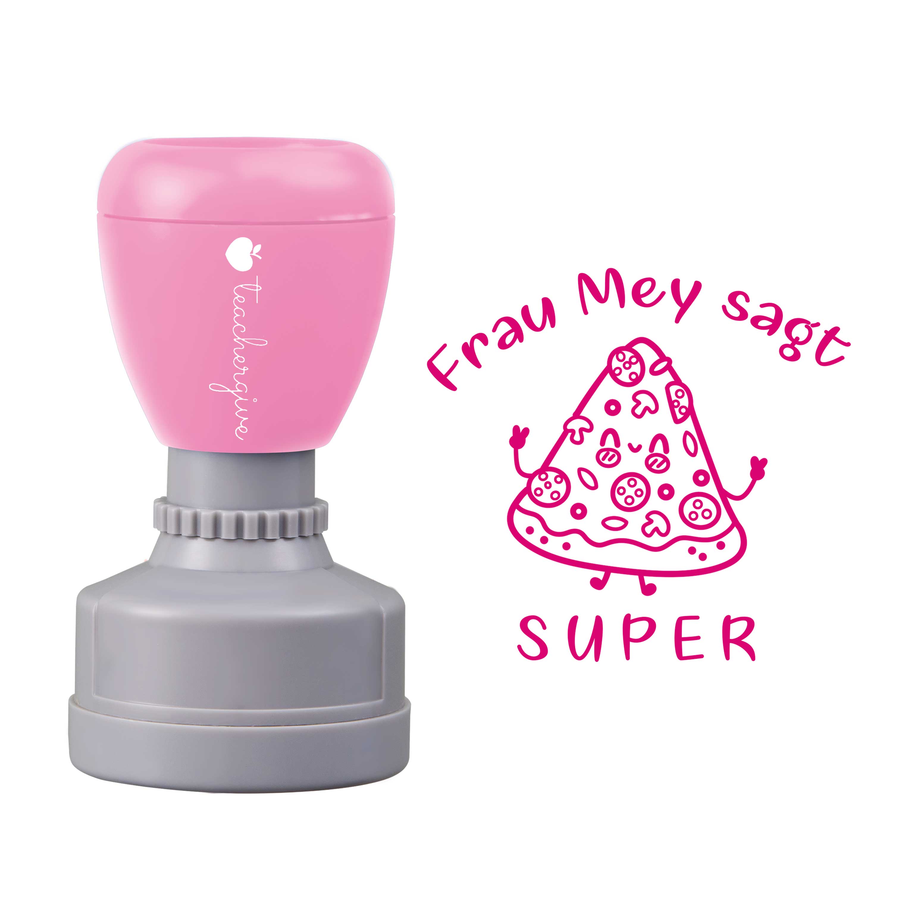 Personalisiert Sagt Super Lehrer Stempel