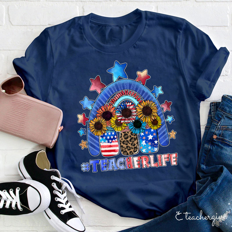 Teacherlife Sunflower T-Shirt