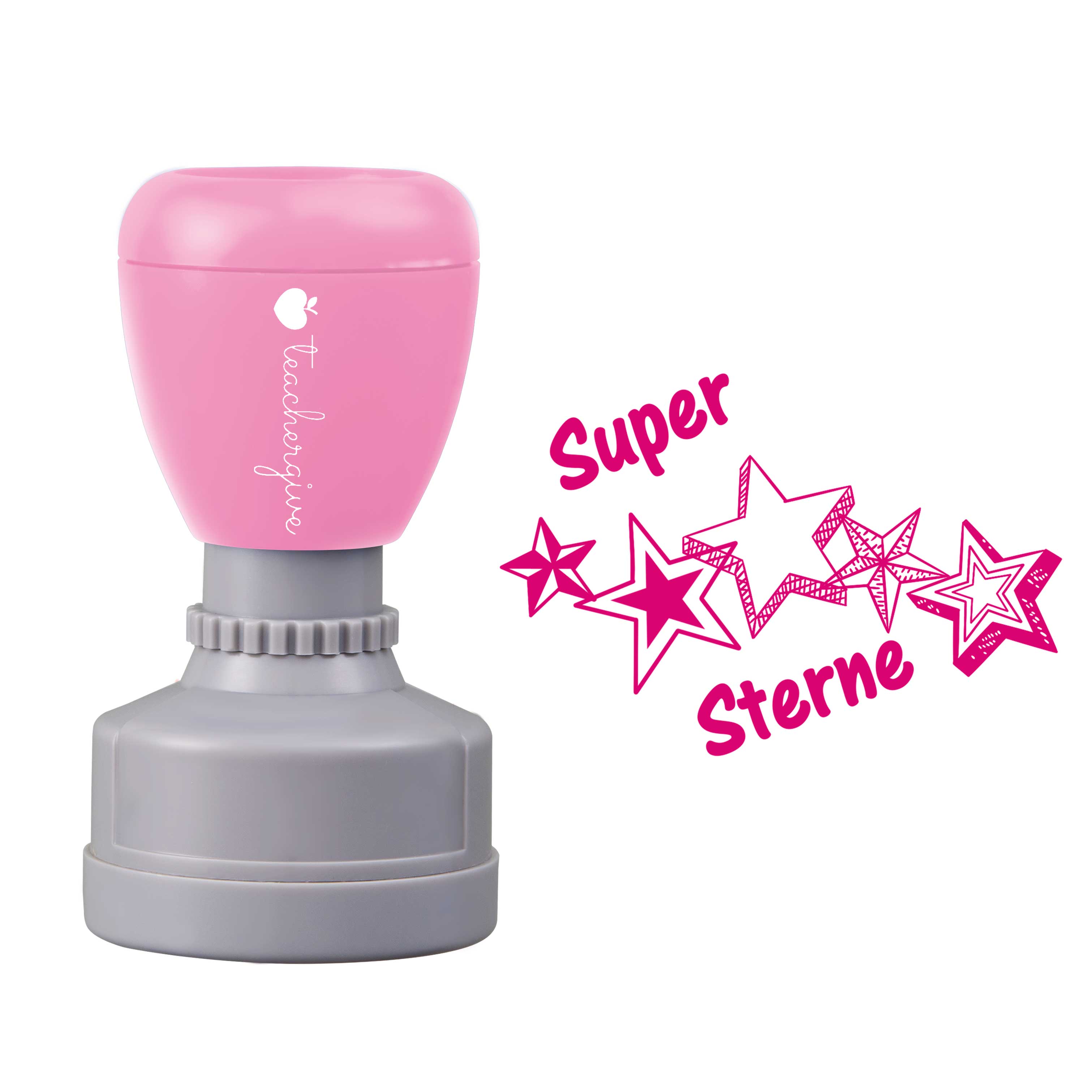 Super Sterne Lehrer Stempel