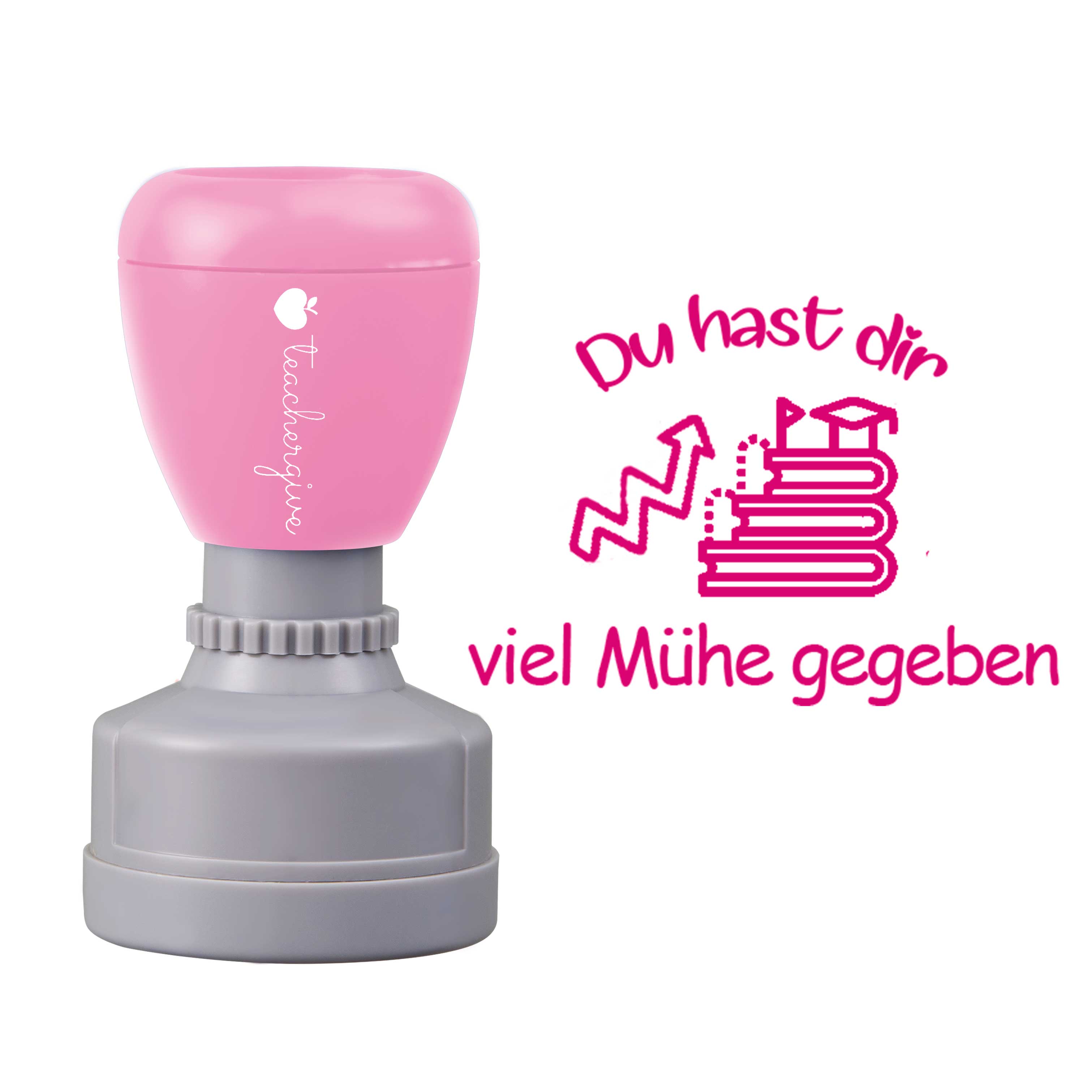 Du Hast Dir Viel Mühe Gegeben Lehrer Stempel