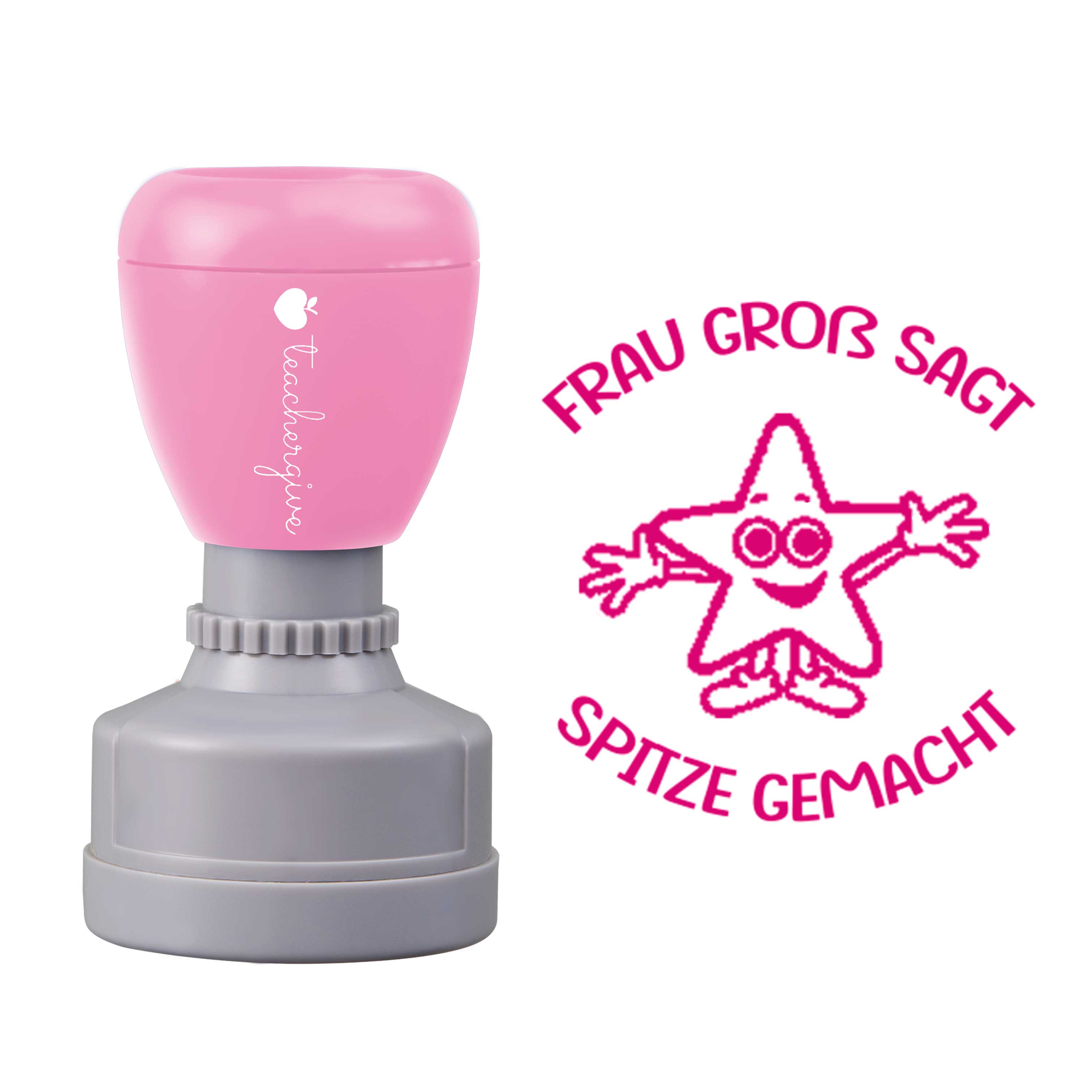 Personalisiert sagt spitze gemacht Lehrer Stempel