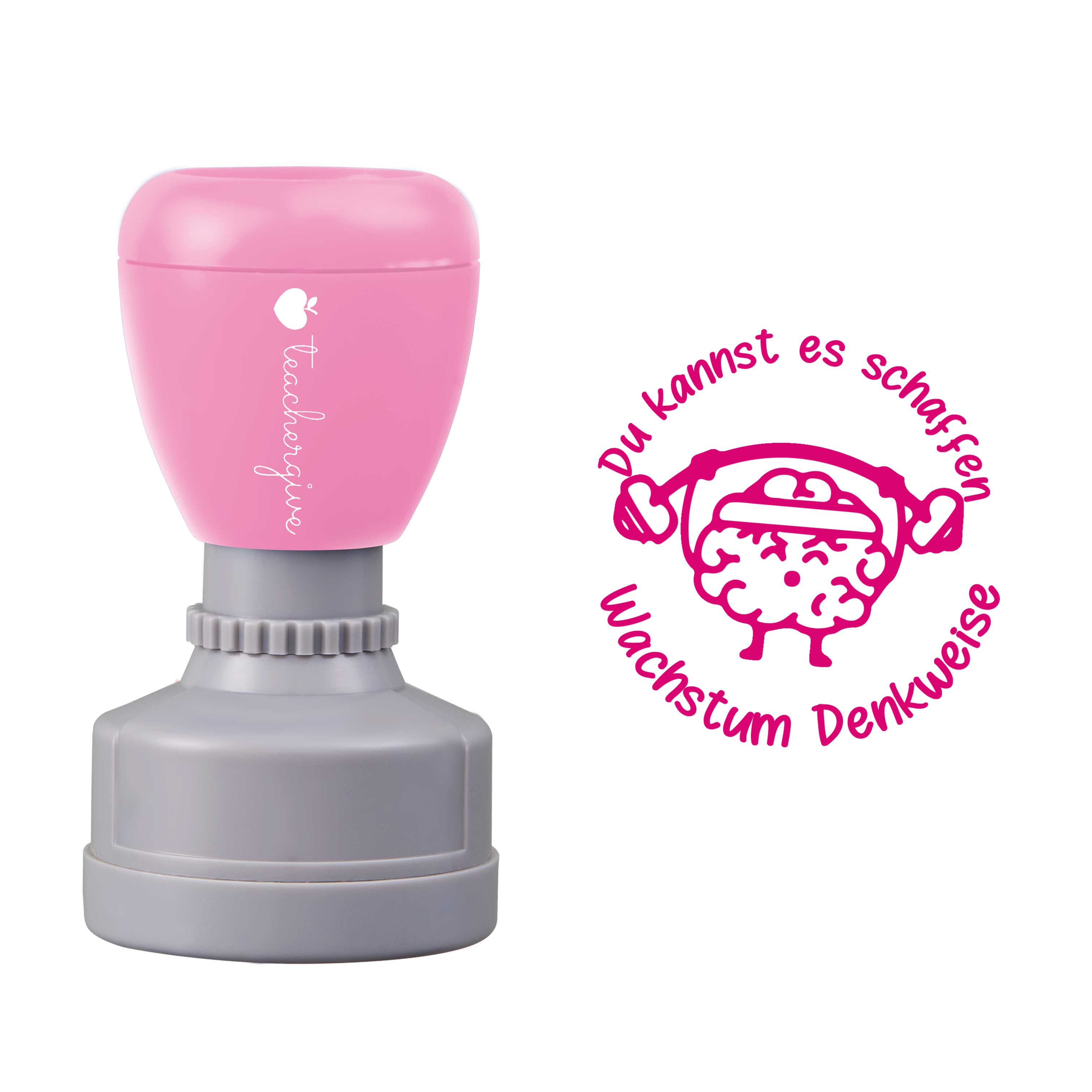 Sie Können Es Tun Wachstum Mindeset Stempel