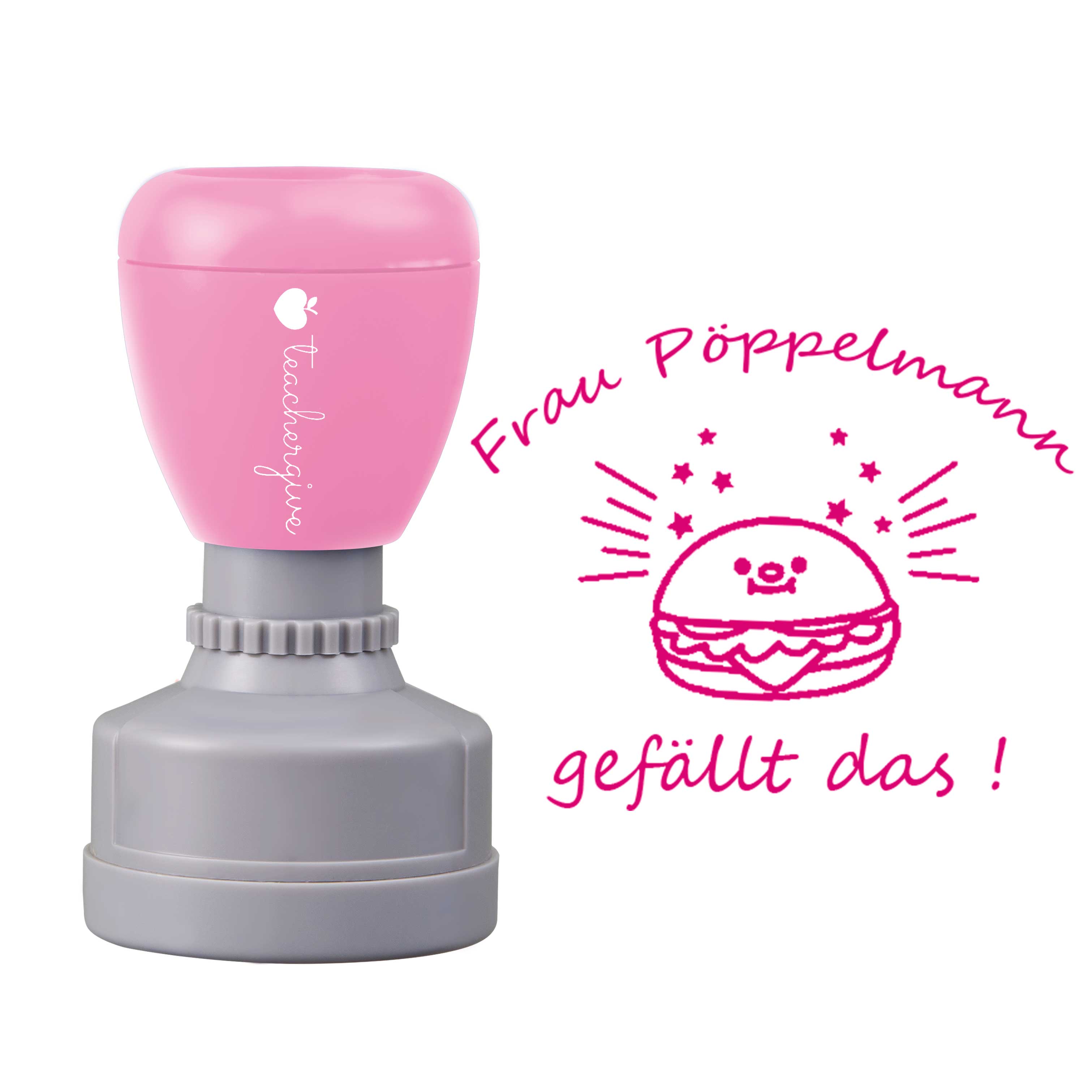 Personalisiert Gefällt Das Lehrer Stempel