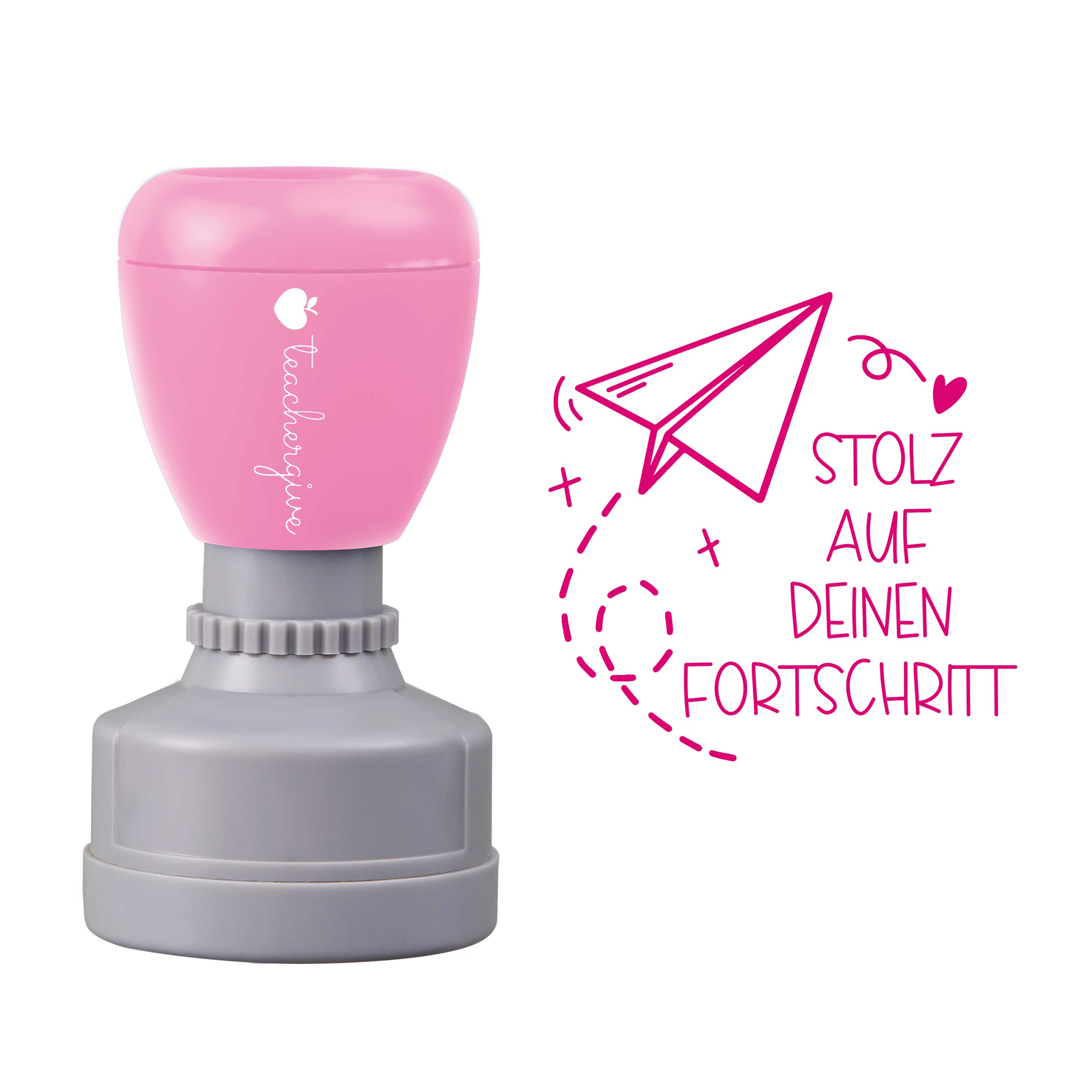 Stolz Auf Deinen Fortschritt Stempel