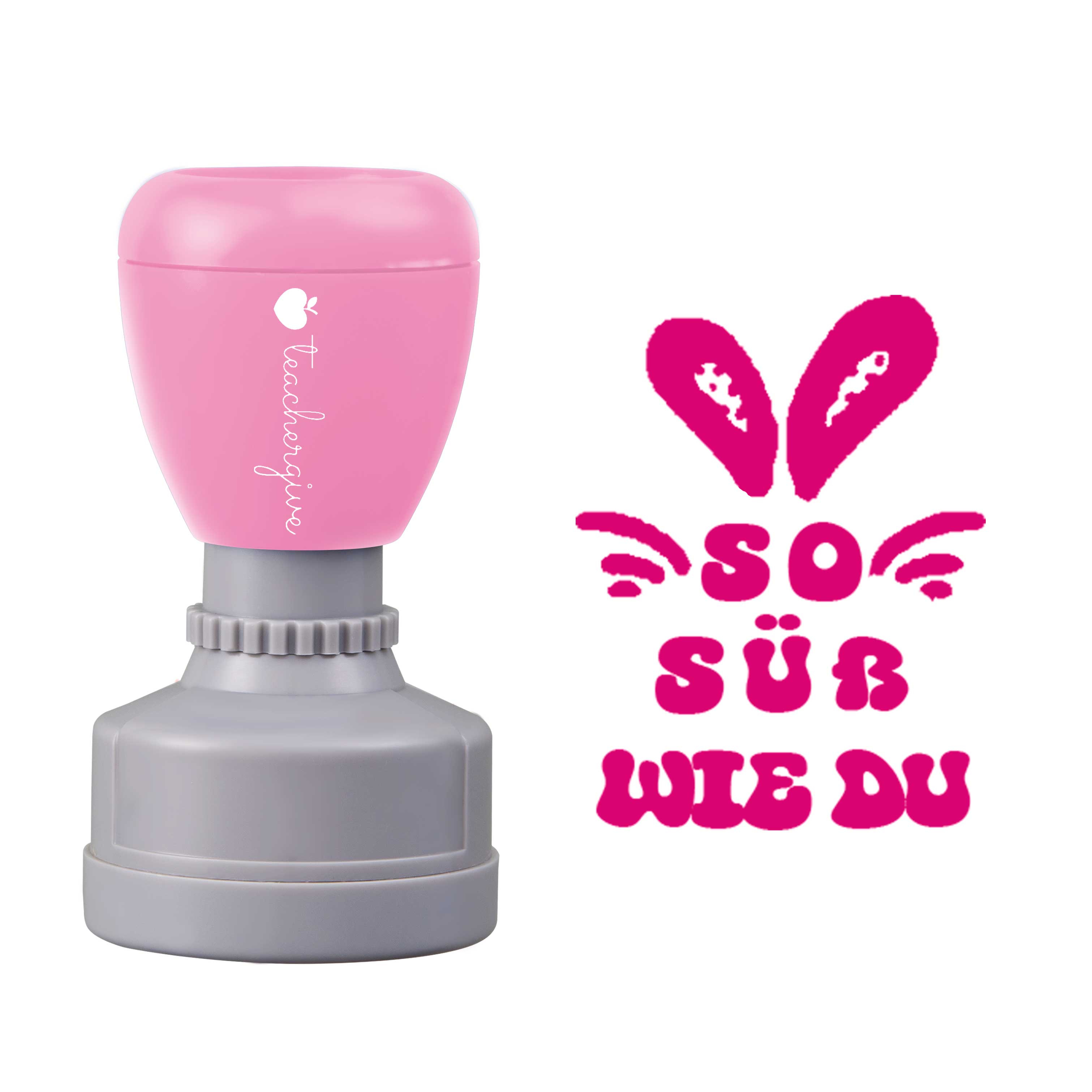 So süß wie du Lehrer Stempel