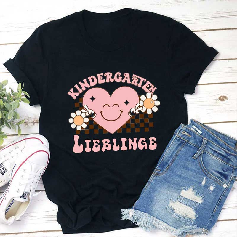 Kindergarten Lieblinge Lehrer T-Shirt