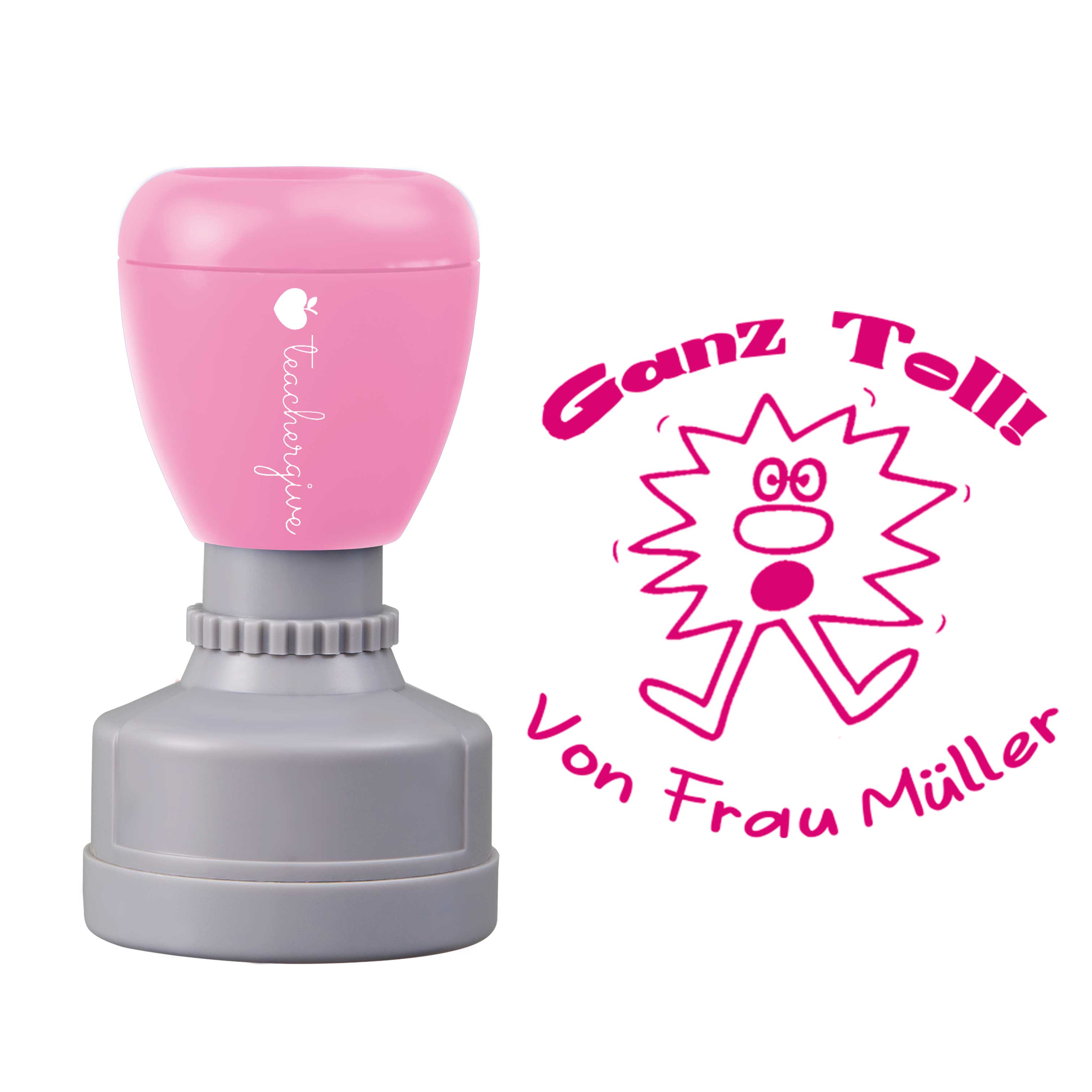 Personalisiert Name Ganz Toll Lehrer Stempel