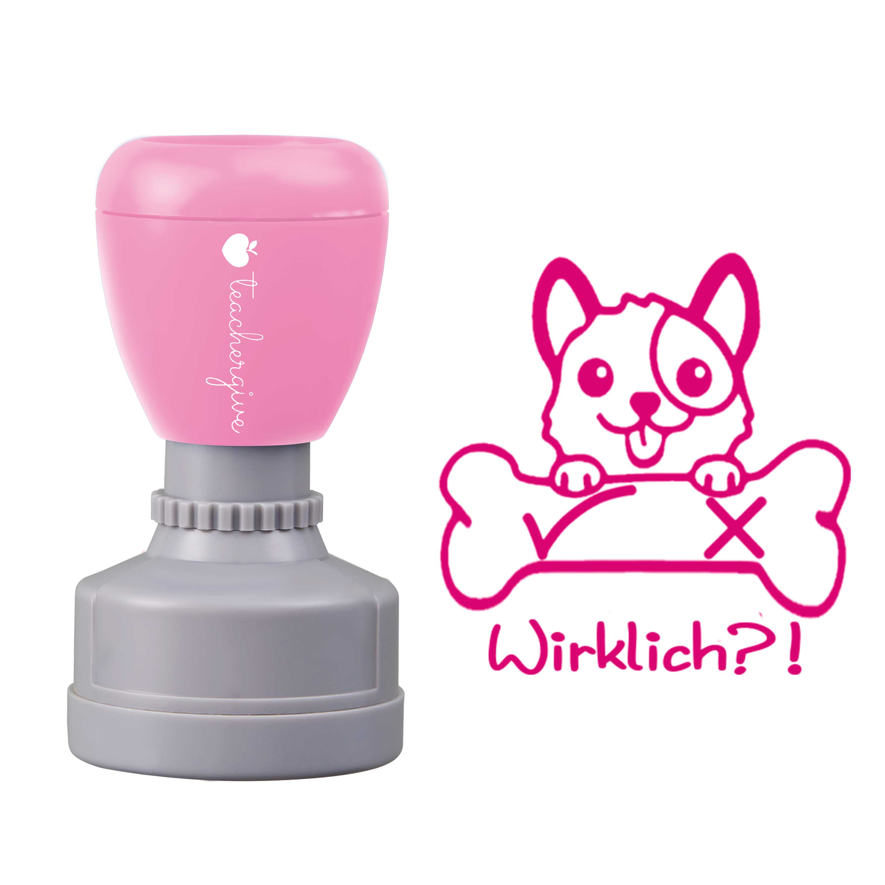 Wirklich?! Lehrer Stempel