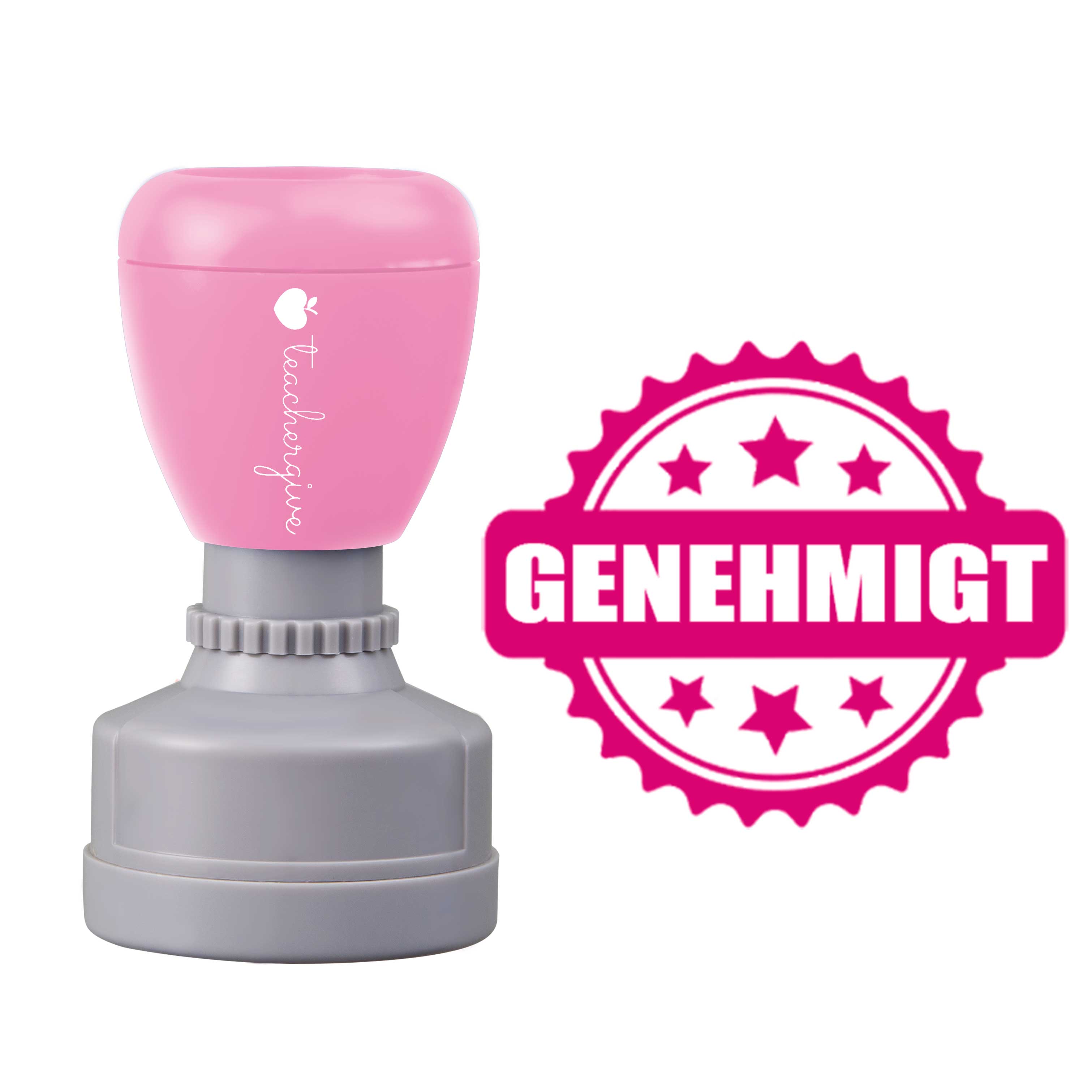 Genehmigt Lehrer Stempel