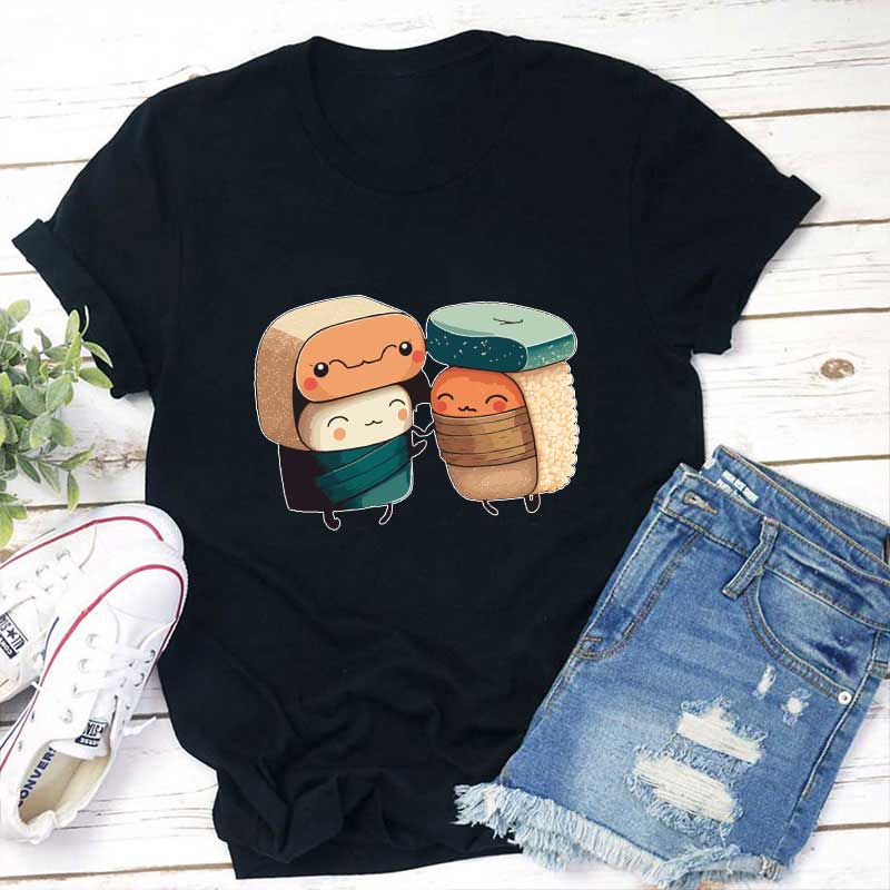 Liebe Kuchen Valentinstag Lehrer T-Shirt