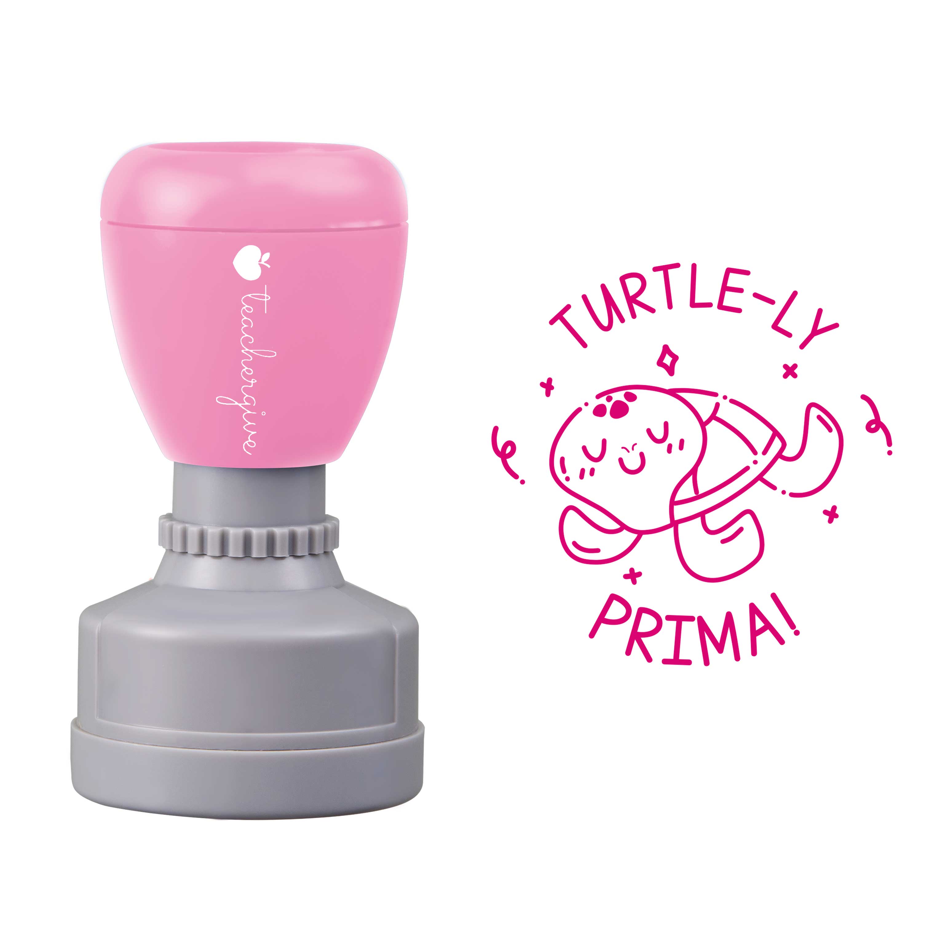 Turtlely Prima Lehrer Stempel