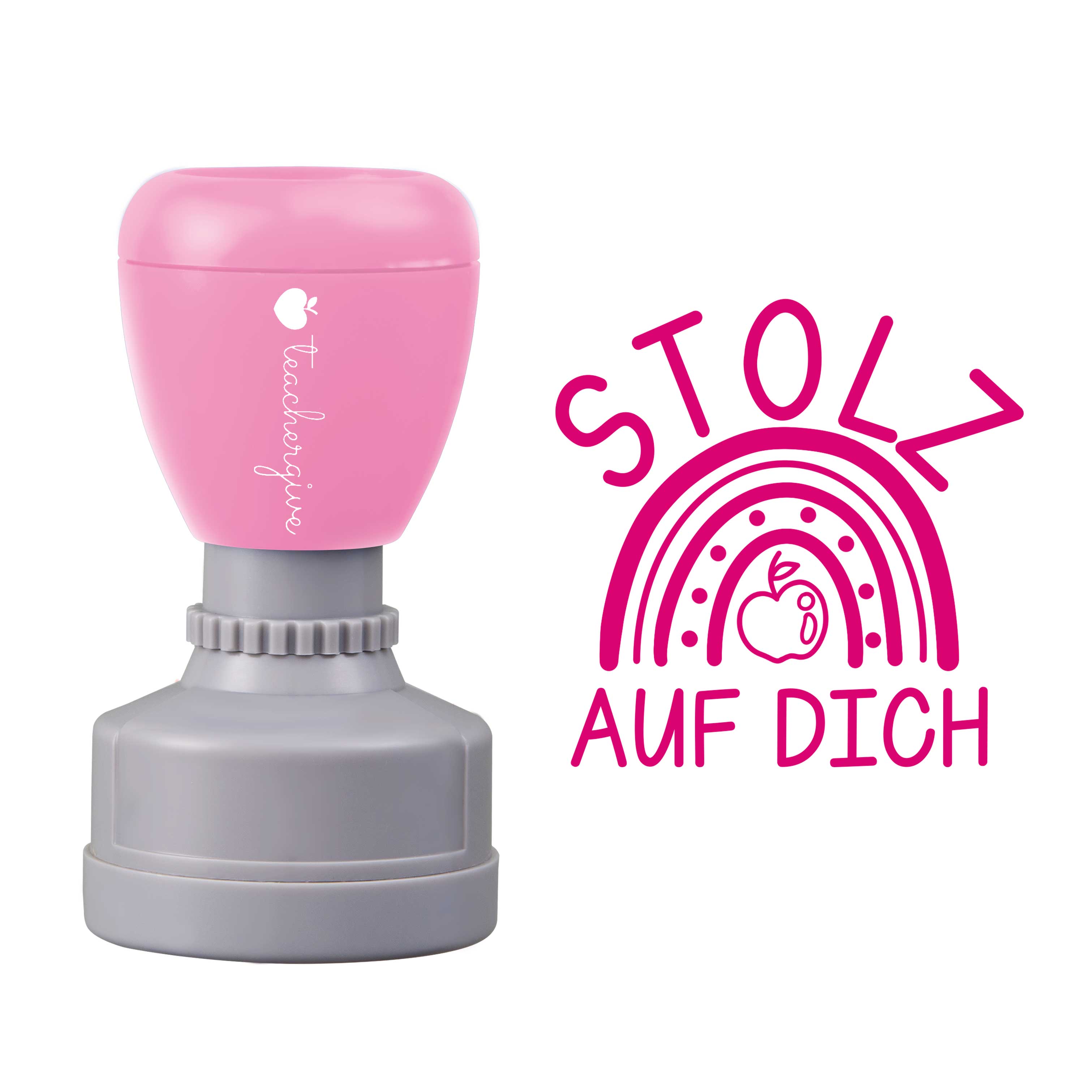 Stolz Auf Dich Regenbogen Stempel