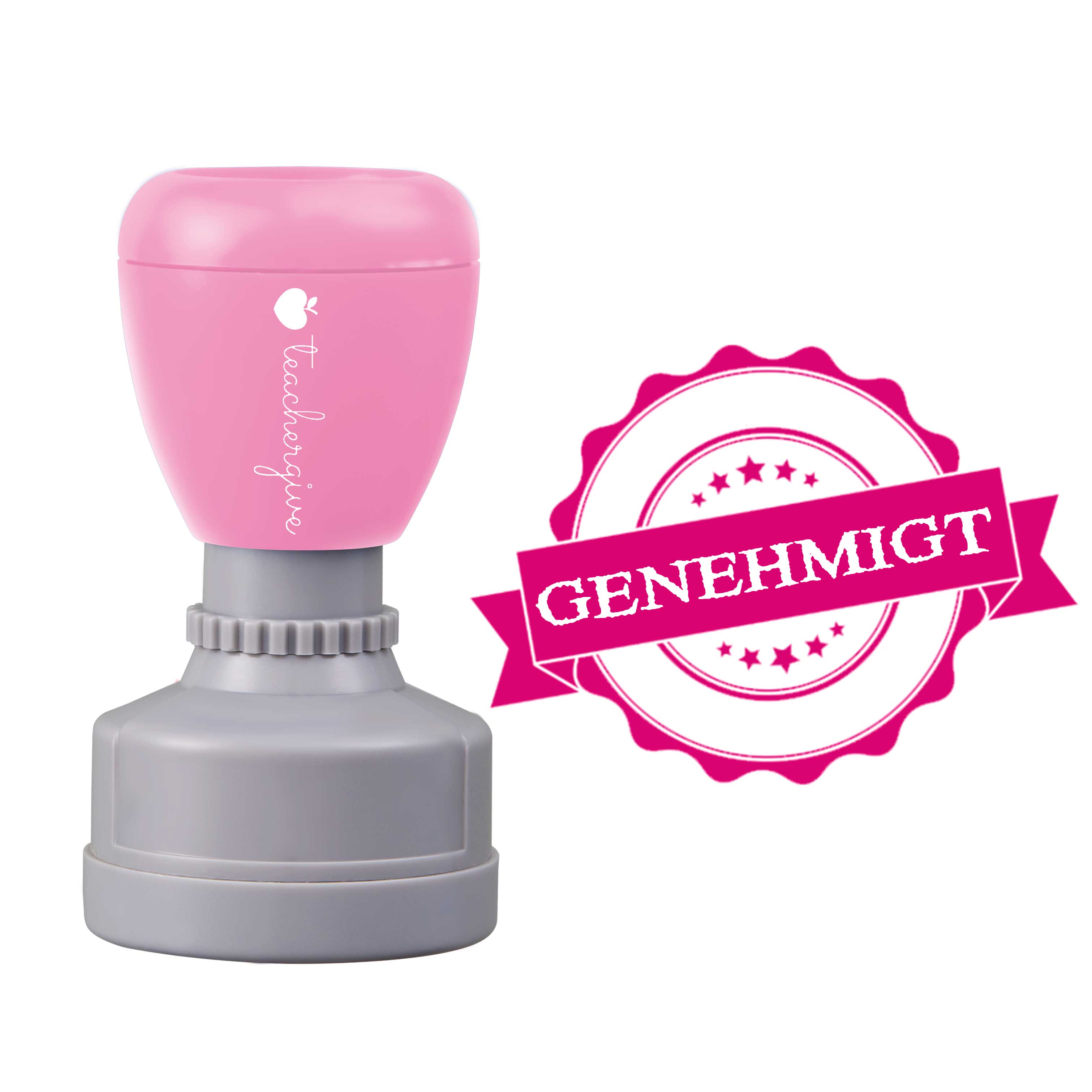 Genehmigt Lehrer Stempel