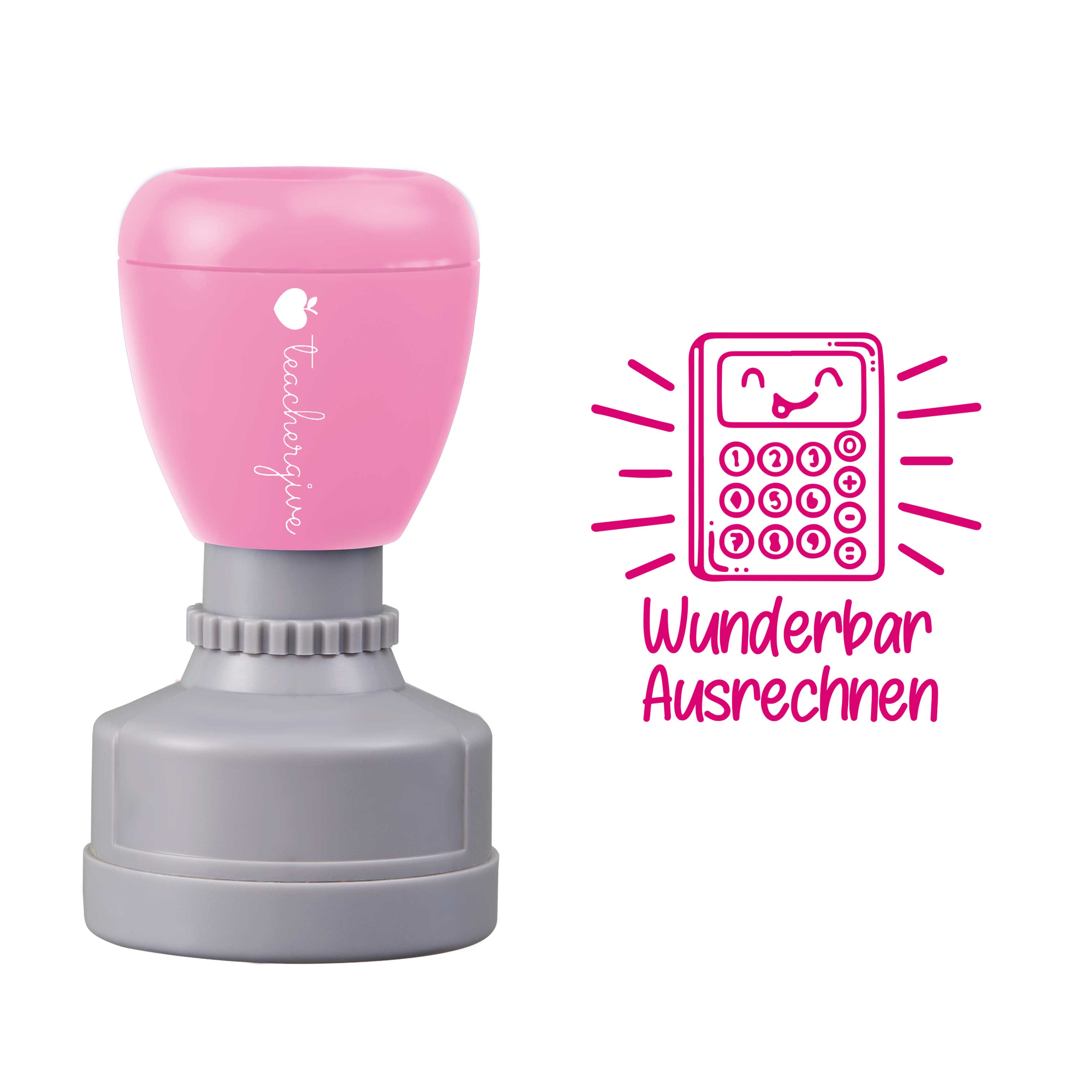 Wunderbar Ausrechnen Lehrer Stempel