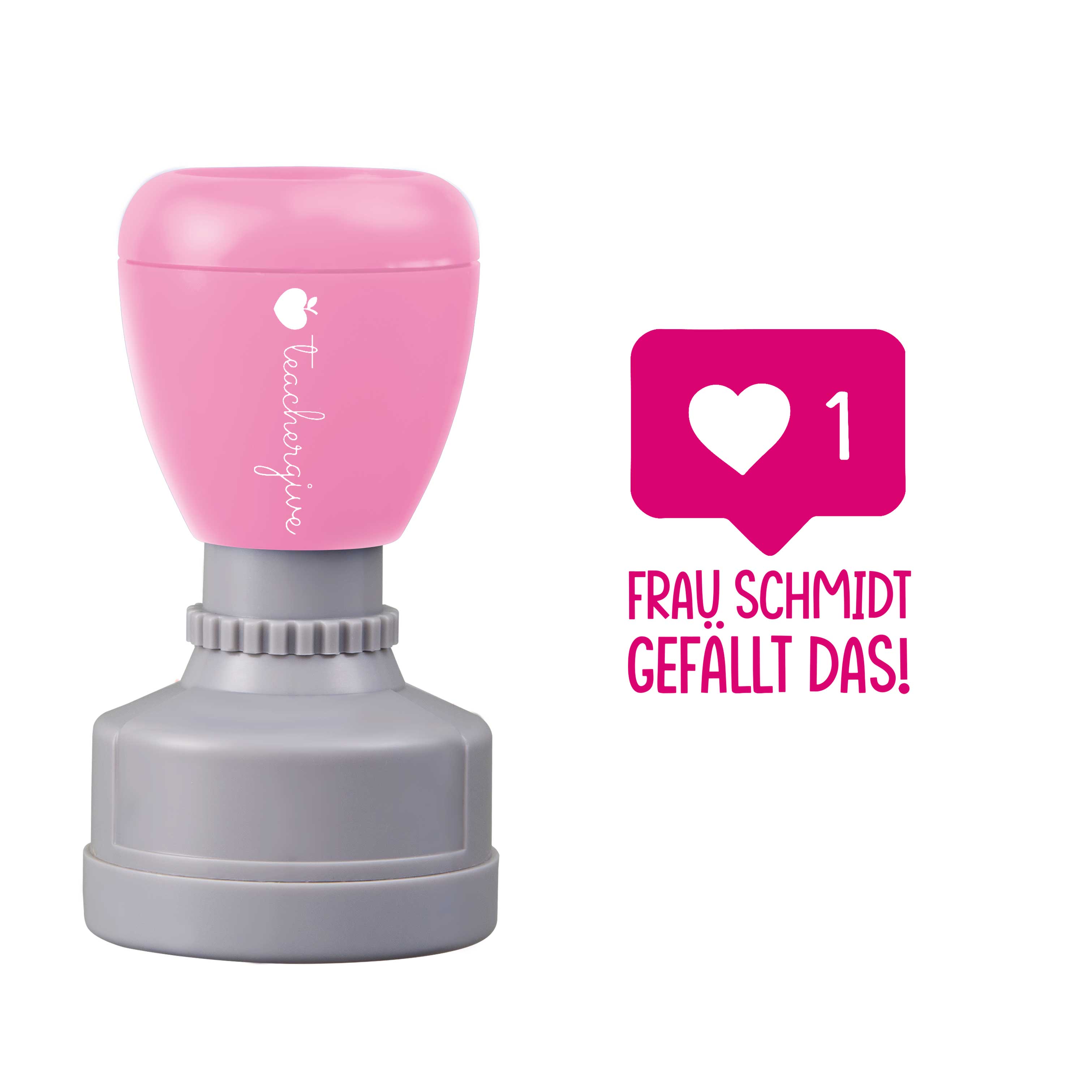 Personalisiert Gefällt Das Lehrer Stempel