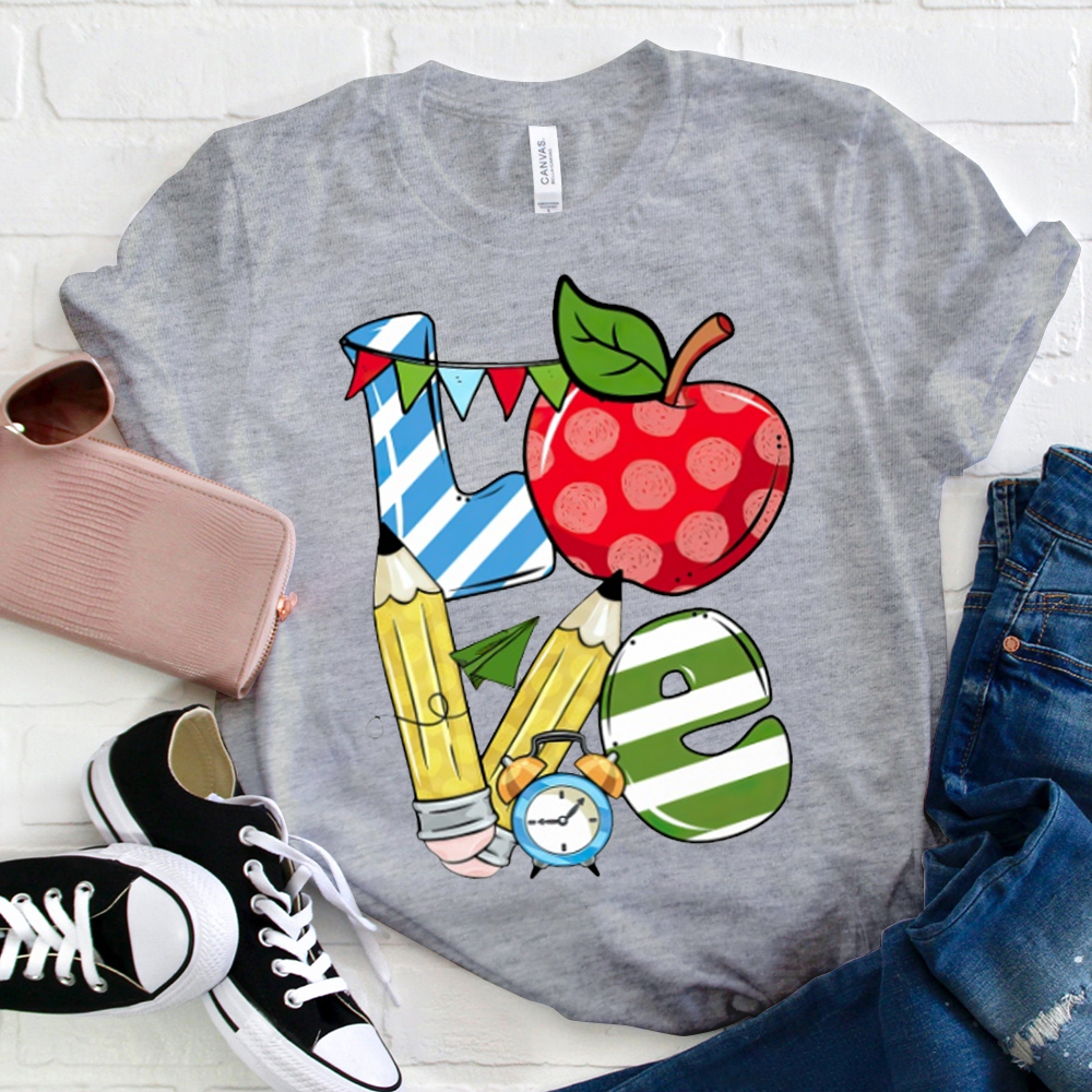 Love Letter Clock  T-Shirt