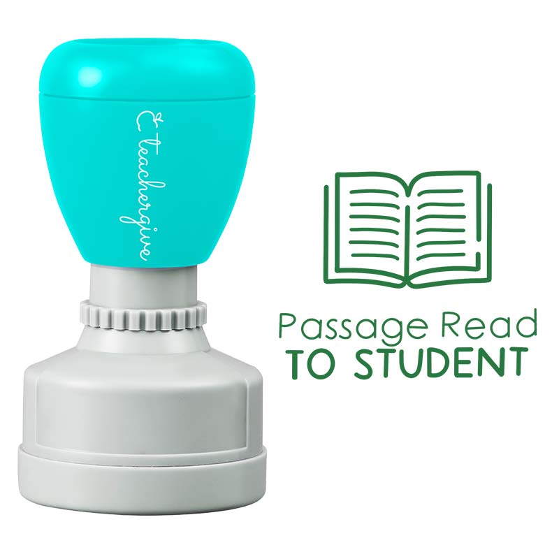 Passage Read To Student Teacher Stamp